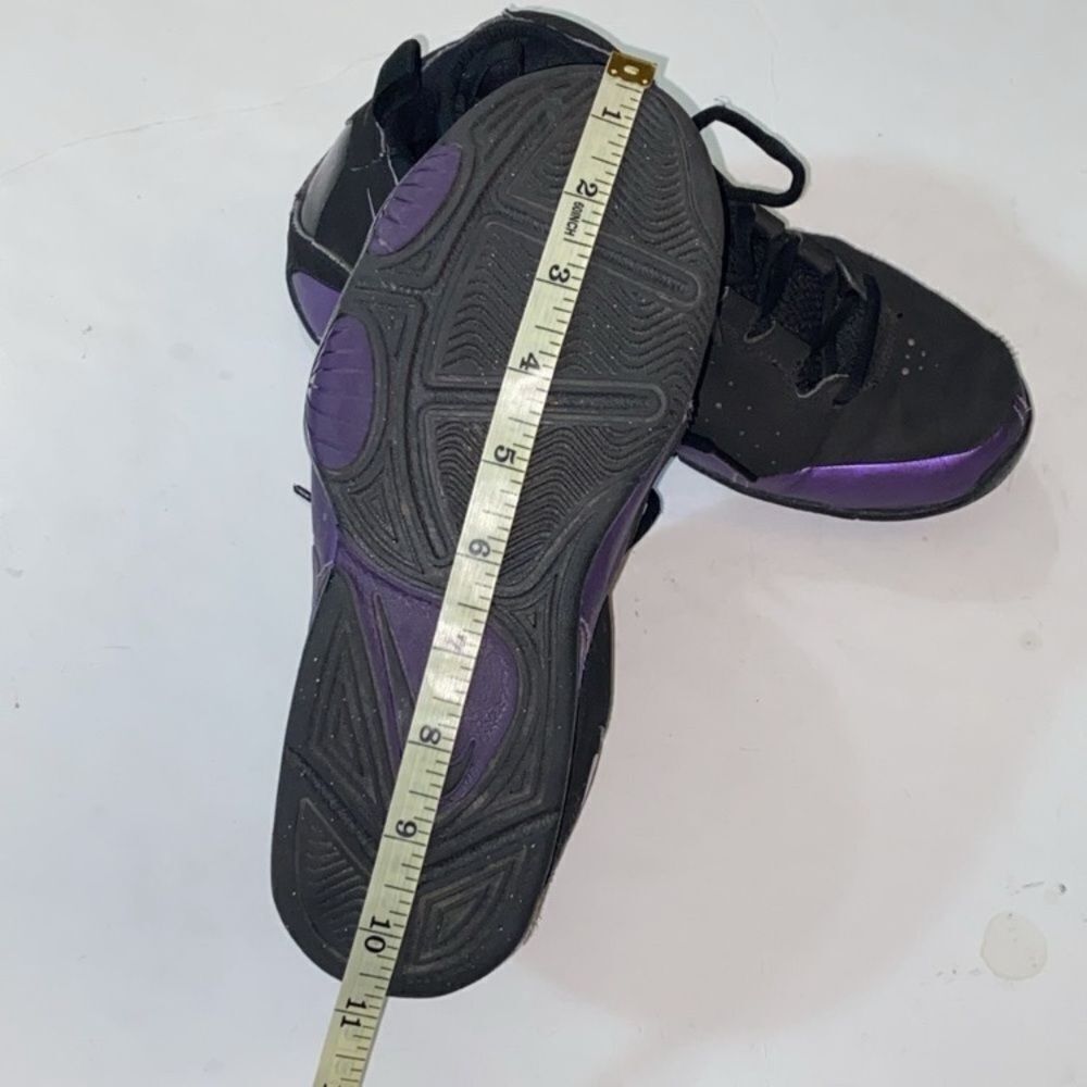 Nike Air Max Wavy BV1342-001 Basketball Stylish Black & Purple Sneakers Sz,5.5Y - Picture 7 of 7